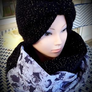 Marilyn Monroe scarf and turban set